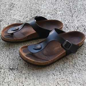 Cleaned and washed Birkenstock’s gizeh size 7